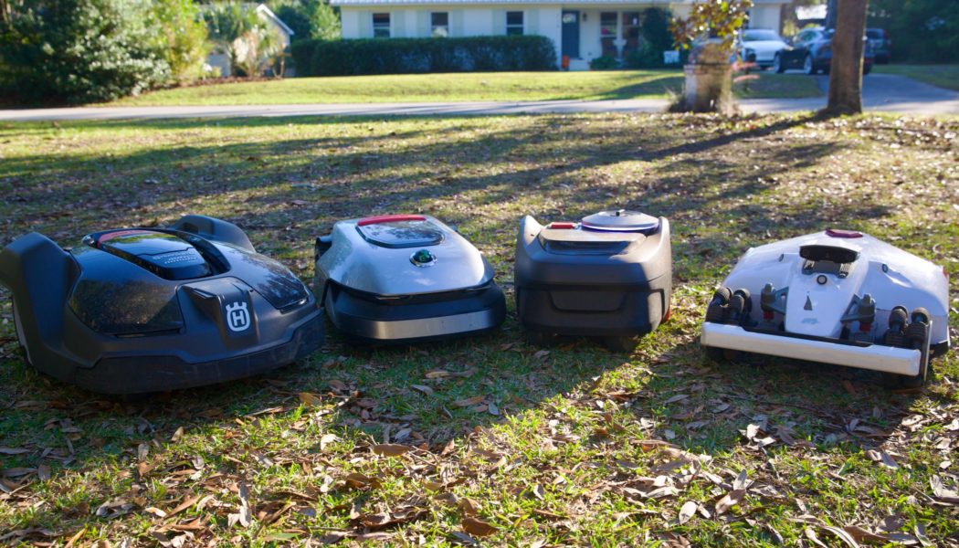 I put four robot lawnmowers through a brutal backyard summer showdown — only one person got injured