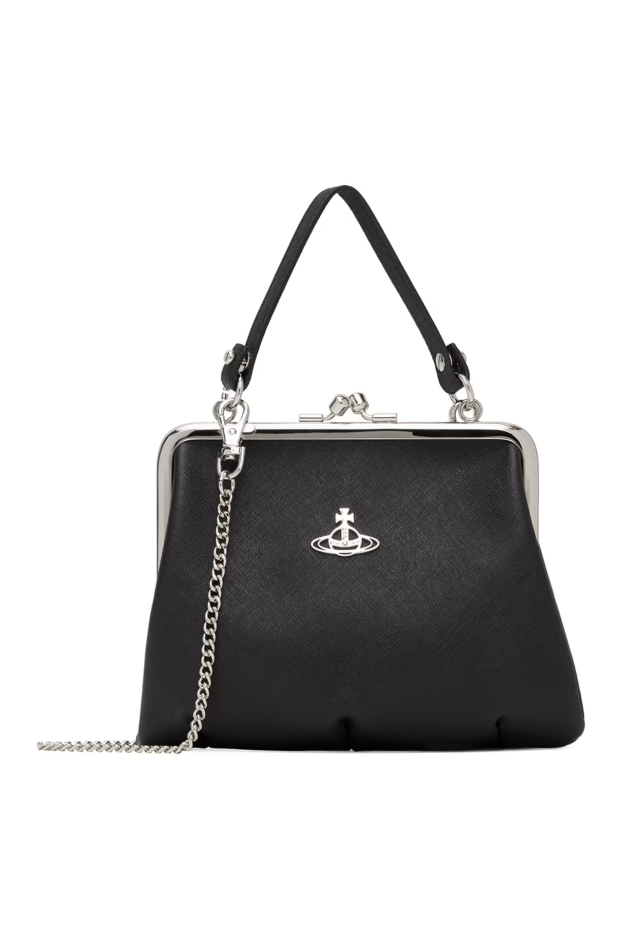 Vivienne Westwood, Black Granny Frame Bag