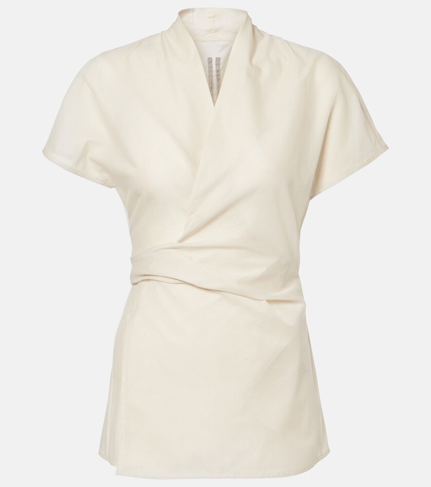 Laura Cotton Wrap Top