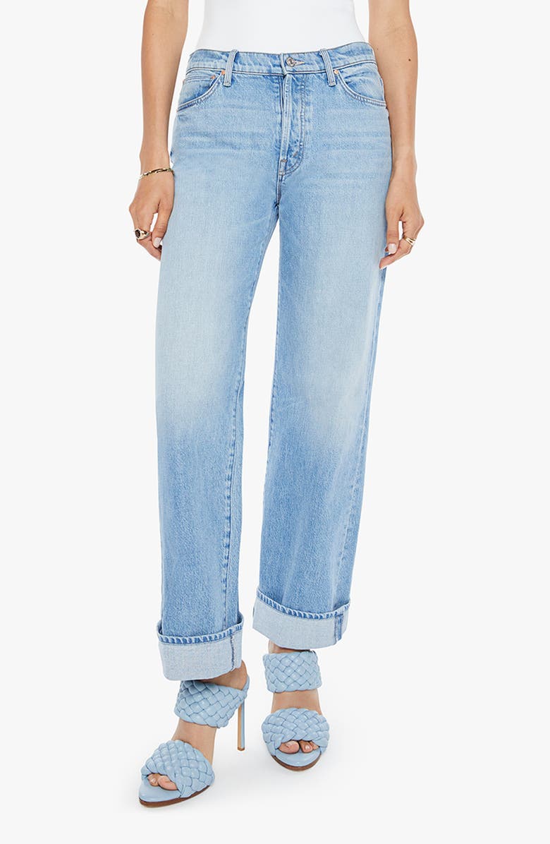 The Dodger Button Hover Cuff Wide Leg Jeans