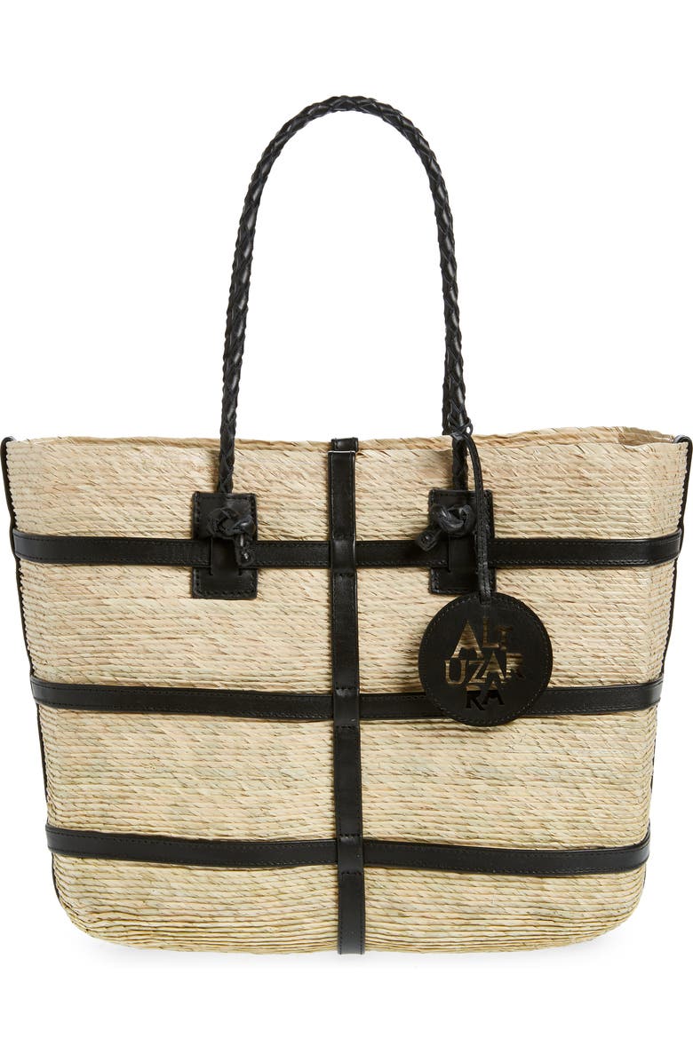 Large Watermill East/west Straw Tote