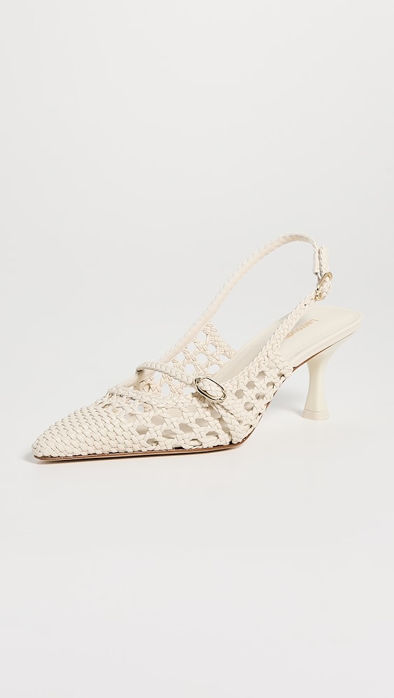 Larroudé Ines Macrame Slingbacks