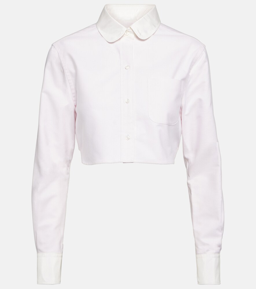 Cropped Cotton Shirt