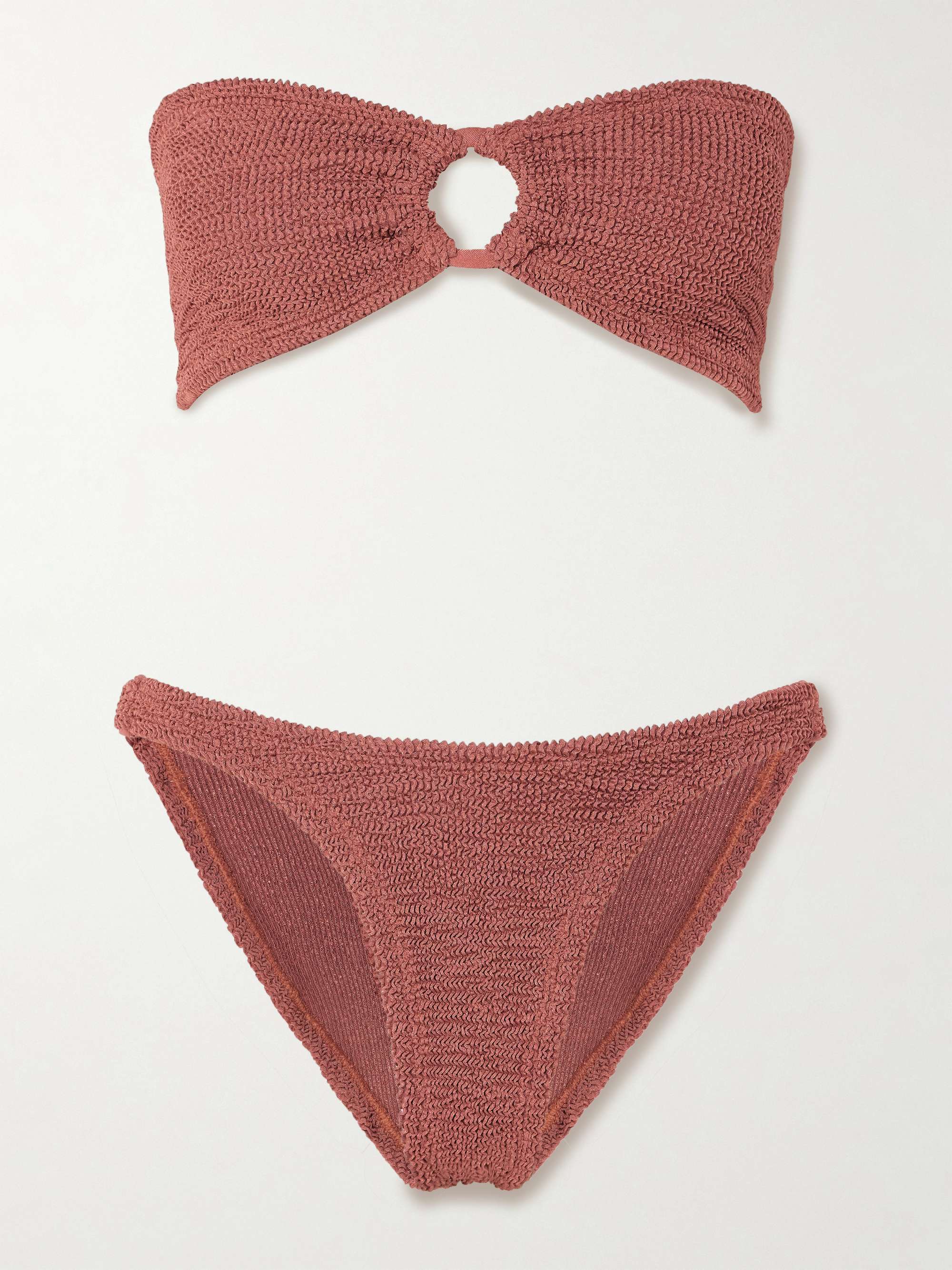 Gloria Metallic Seersucker Bikini