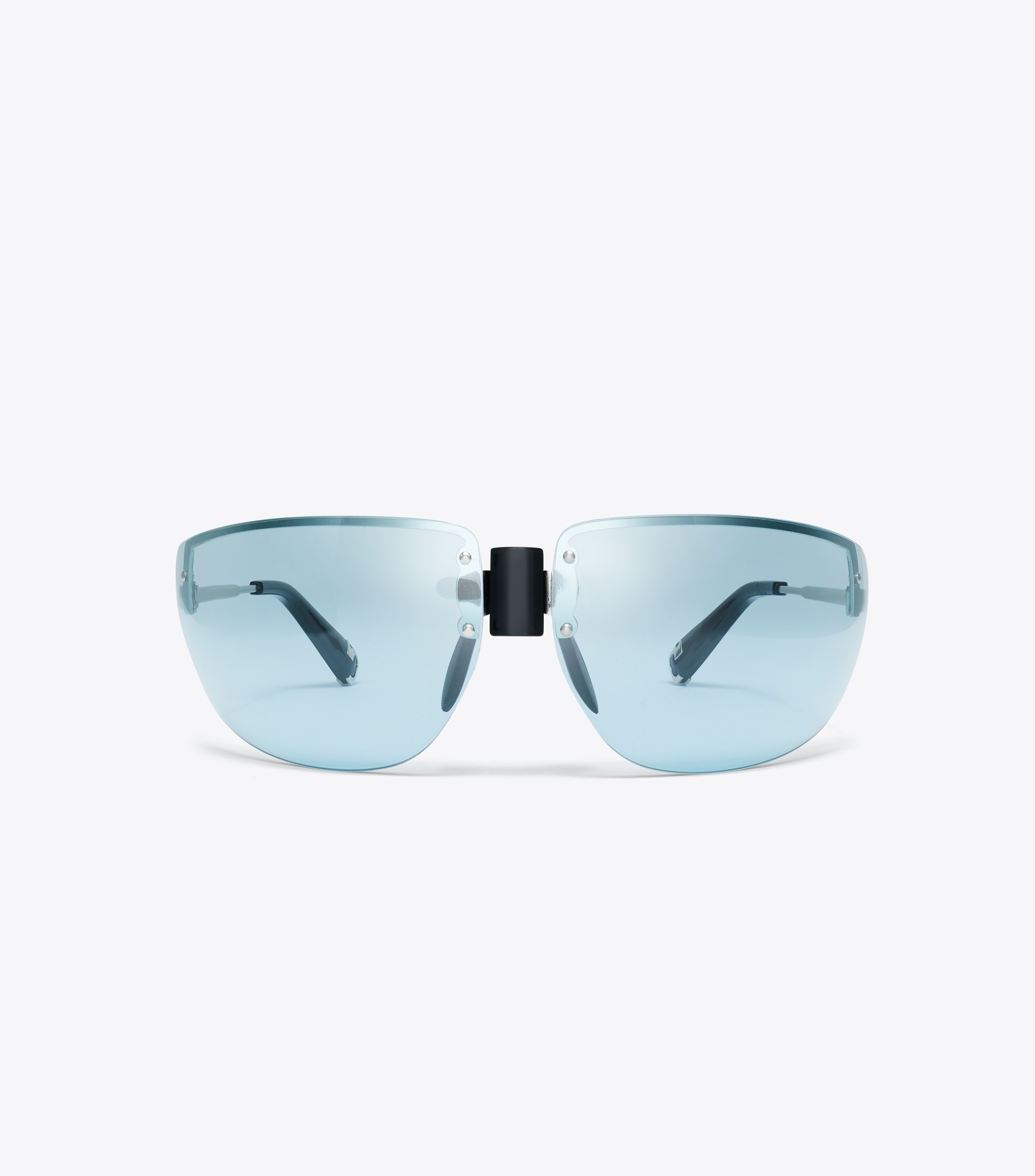 Shield Runway Sunglasses in Yellow, Size Os