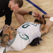 Jayson Tatum's Scary Injury Sparks Reactions From Fellow NBA Players, Athletes & Celebs