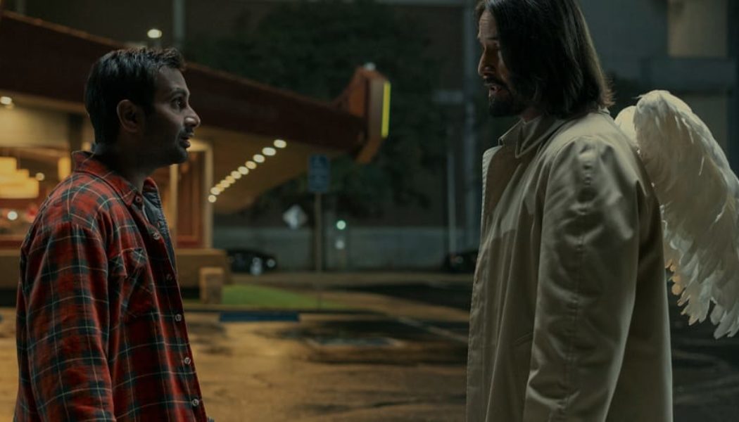 Keanu Reeves Is a Guardian Angel to Aziz Ansari in Comedy 'Good Fortune' Teaser Trailer