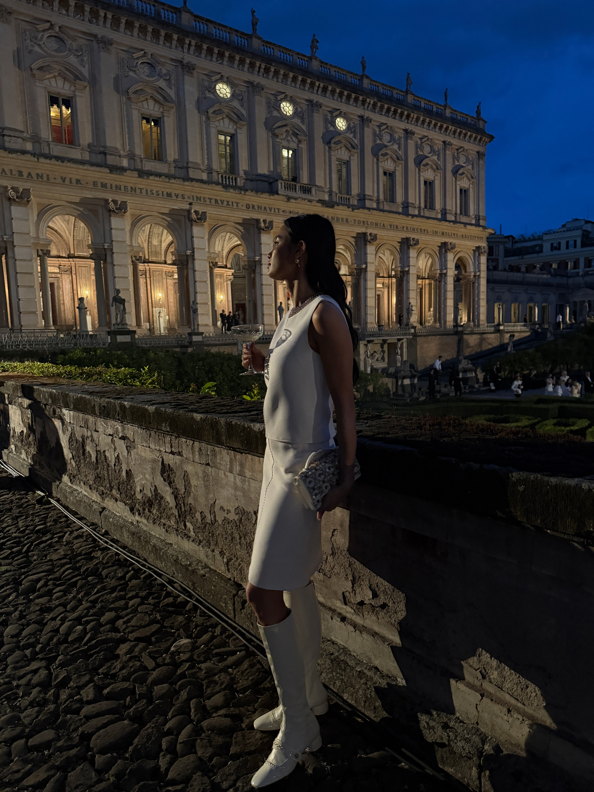 Kelsey Merritt at the Dior Cruise 2026 runway show