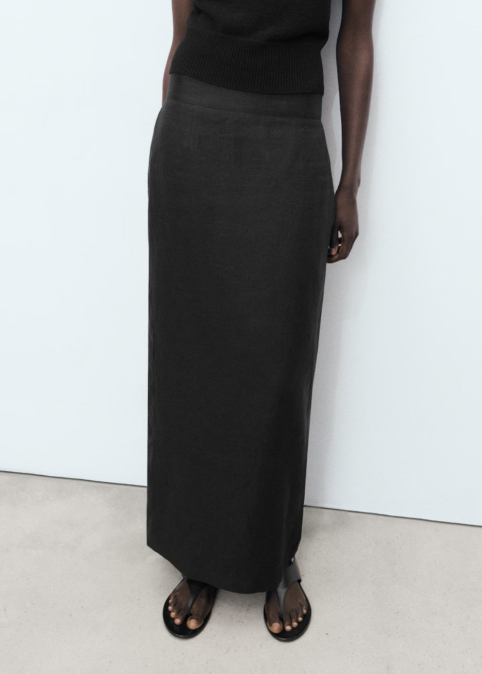 MANGO, Linen Pencil Skirt - Women | Mango United Kingdom