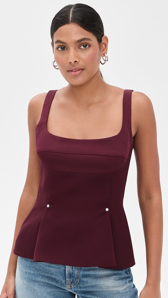 Stine Goya Sleeveless Fitted Waist Top