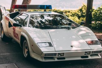 Lamborghini Celebrates Motorsport at Lake Como with Countach Pace Car
