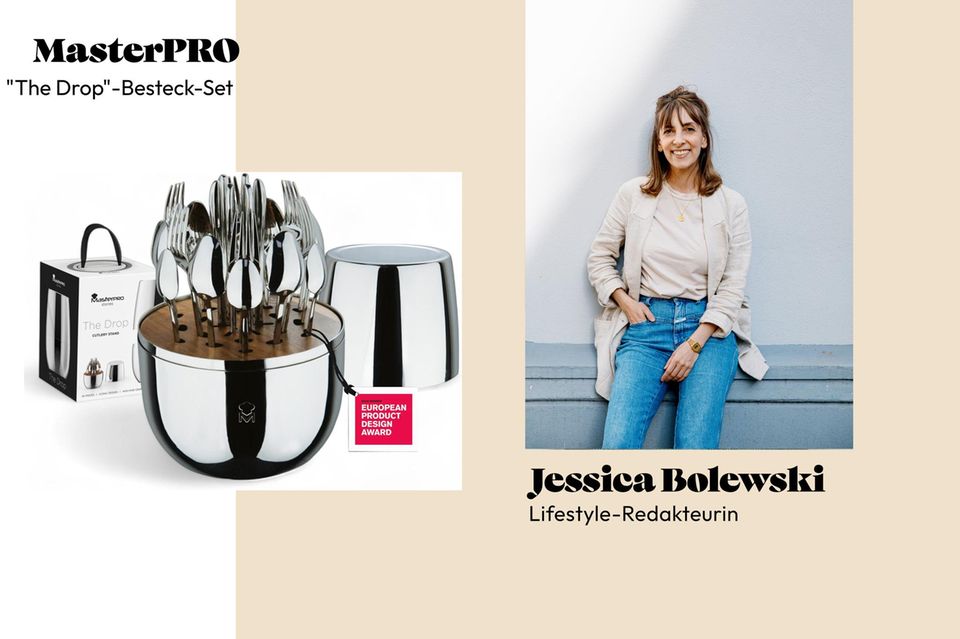 Dieses Besteck kommt mit dem wohl vielfältigsten Besteckkörbchen der Welt daher. Foodie Jessica testet fleißig.