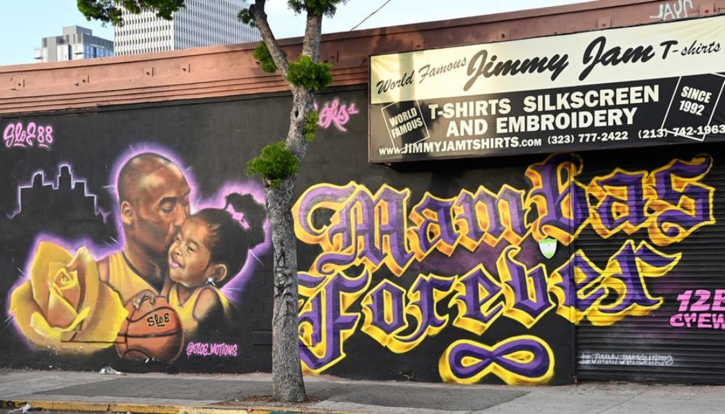 Luka Dončić Funds Restoration of Vandalized Kobe and Gigi Bryant Mural