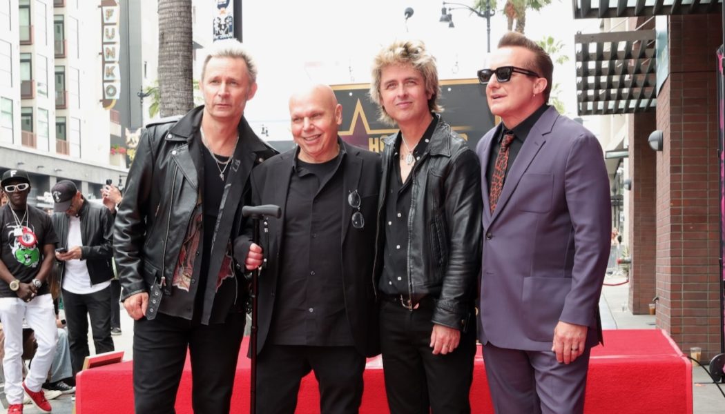 Matt Pinfield hosts Green Day Walk of Fame ceremony in first appearance since recovering from coma