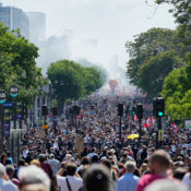 #MayDay: May Day Protests Crop Up In Affront To President Donald Trump's Policies