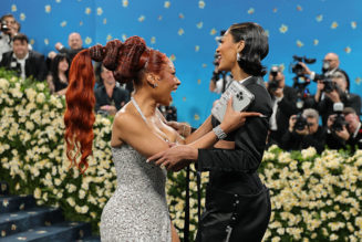 Megan Thee Stallion & Other Celebs Break Anna Wintour's Strict "No-Phone" Rule During Met Gala Reception