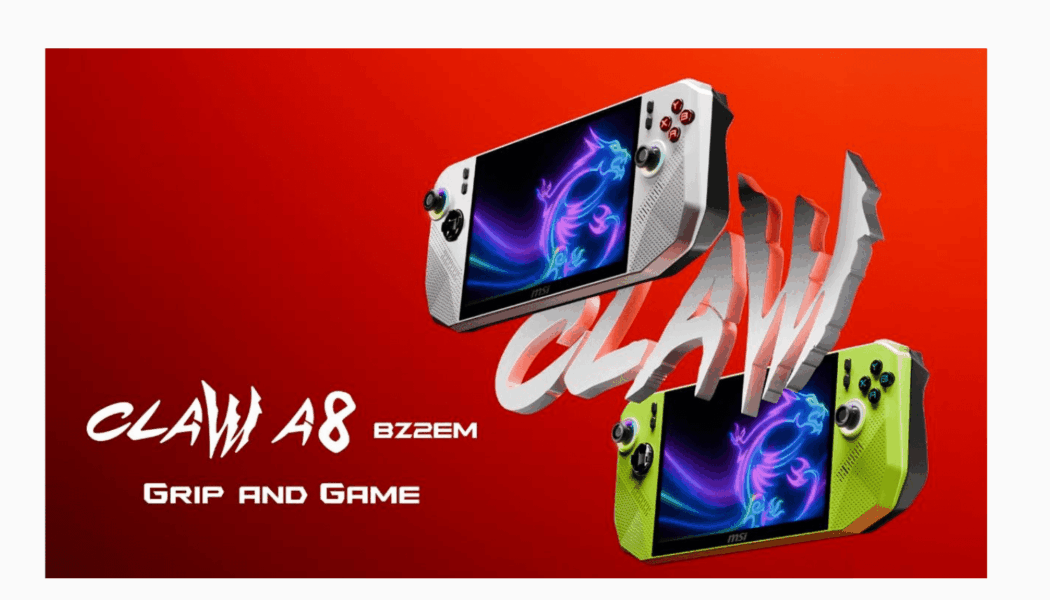 MSI’s new Claw A8 is powered by AMD