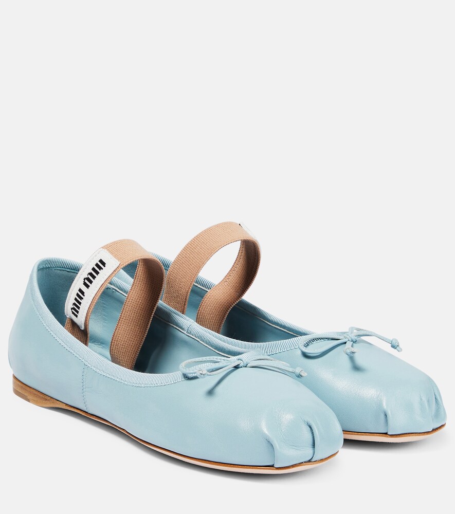Leather Ballet Flats