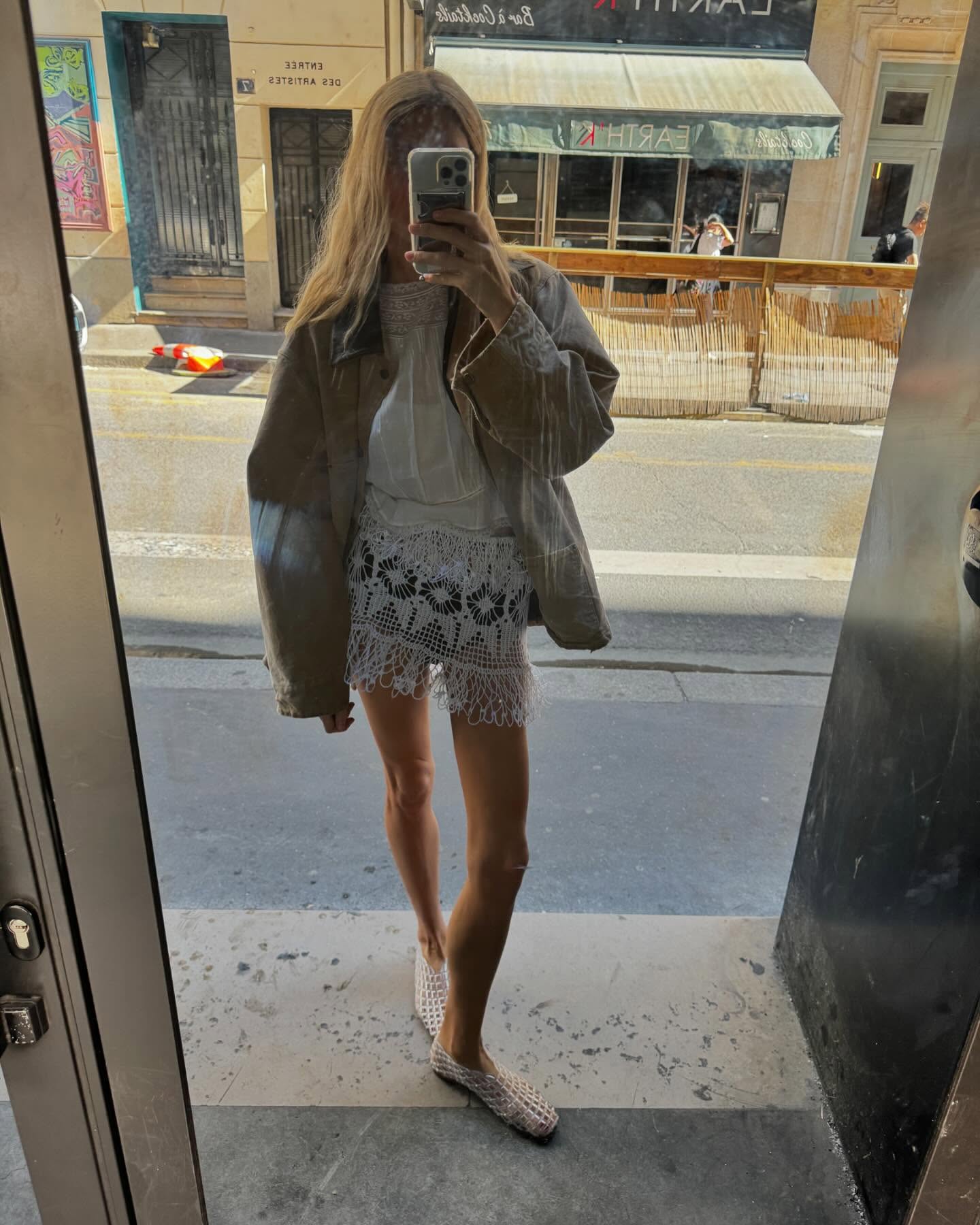 How to wear jelly flats and mesh ballet flats