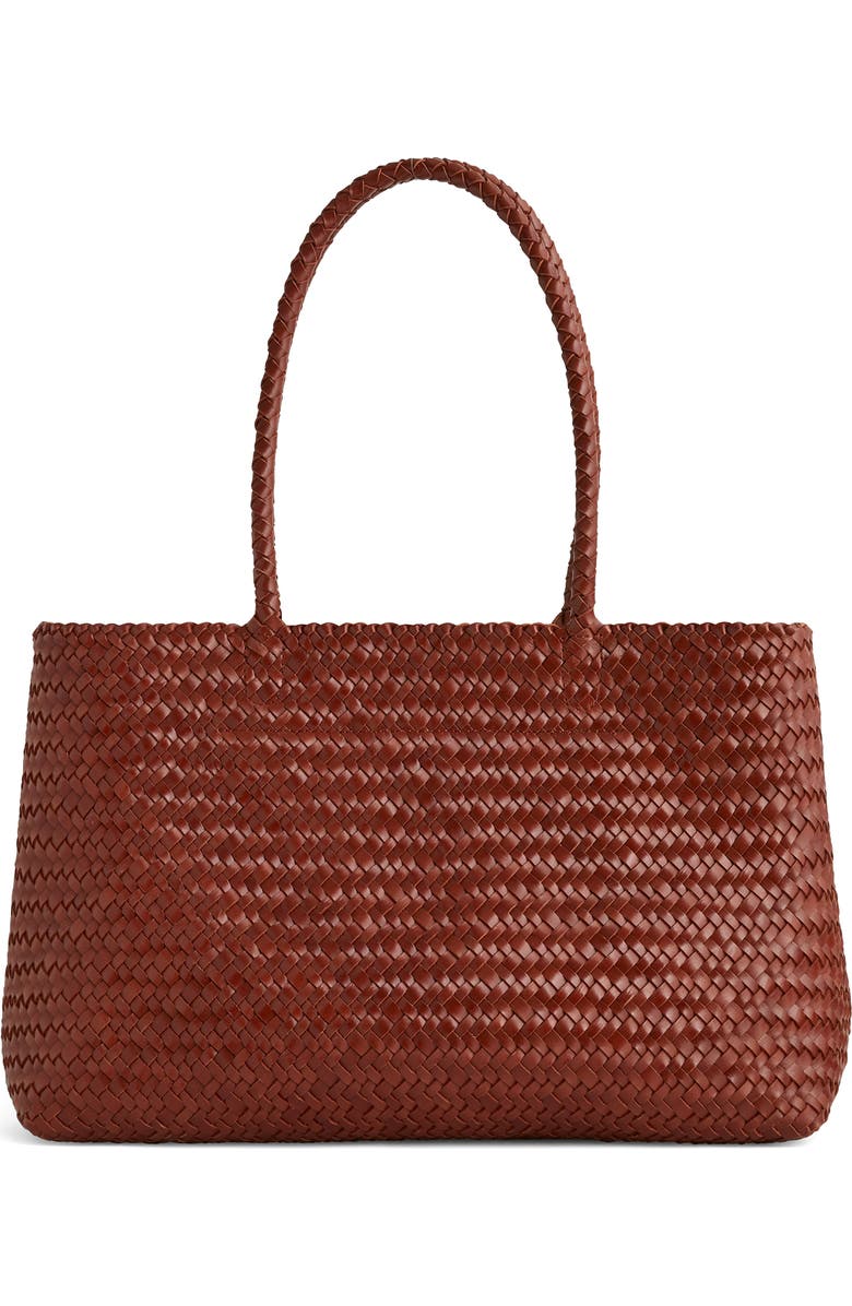 Handwoven Leather Tote