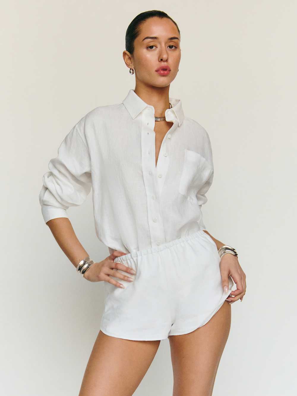Tiffie Linen Short