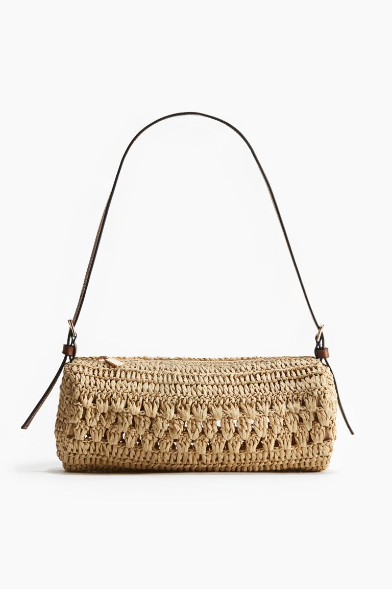 Straw Shoulder Bag