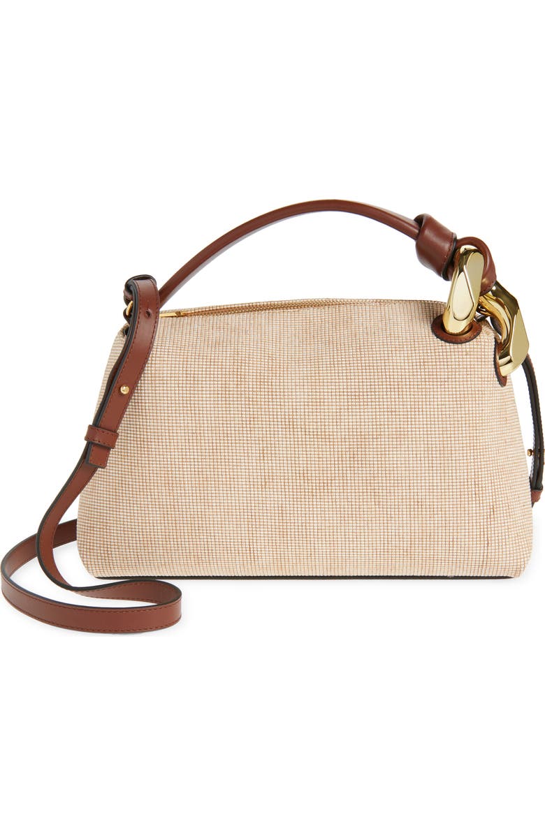 Jwa Corner Canvas Top Handle Bag