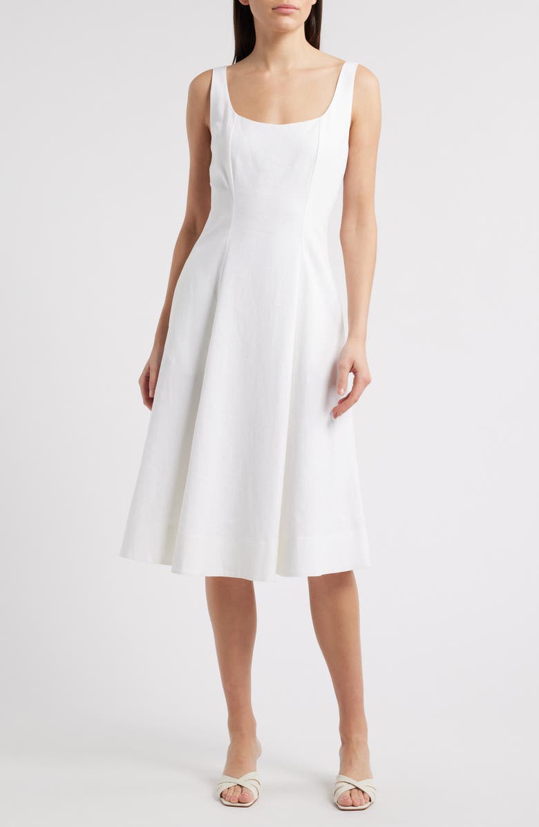 Sleeveless Fit & Flare Dress