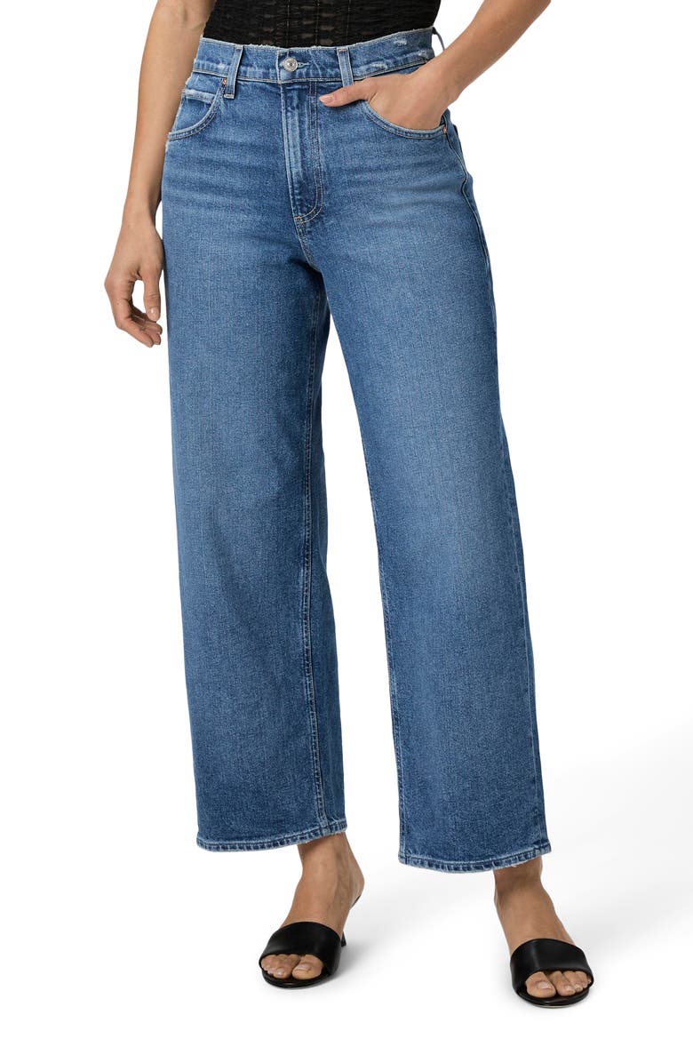 Cameron High Waist Ankle Wide Leg Jeans
