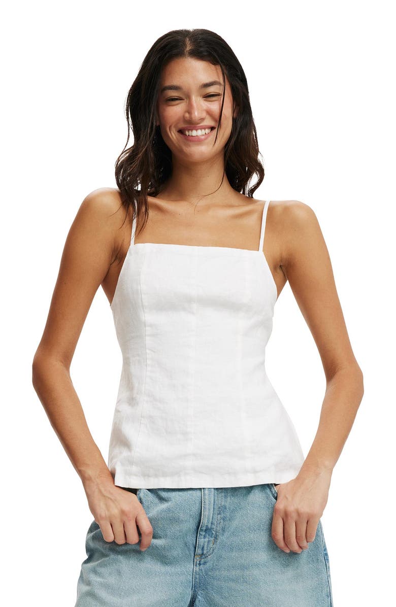 Women's Elle Linen Tunic Top