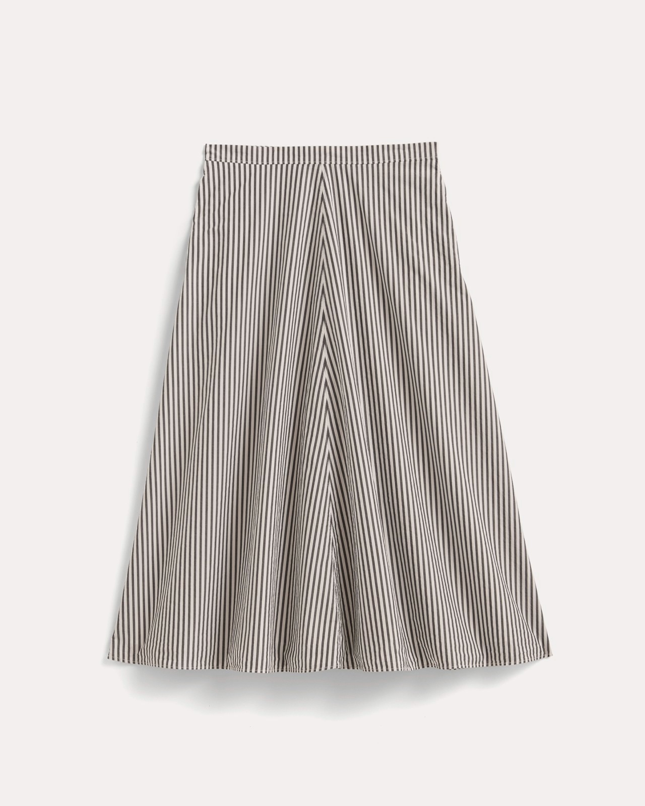 Everlane, The Midi Skirt in Ultrasoft Cotton