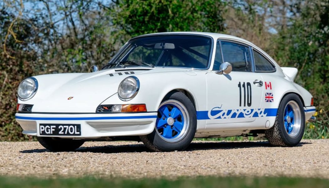 Rare Porsche 911 Carrera RS 2.7 Lightweight Heads to Auction