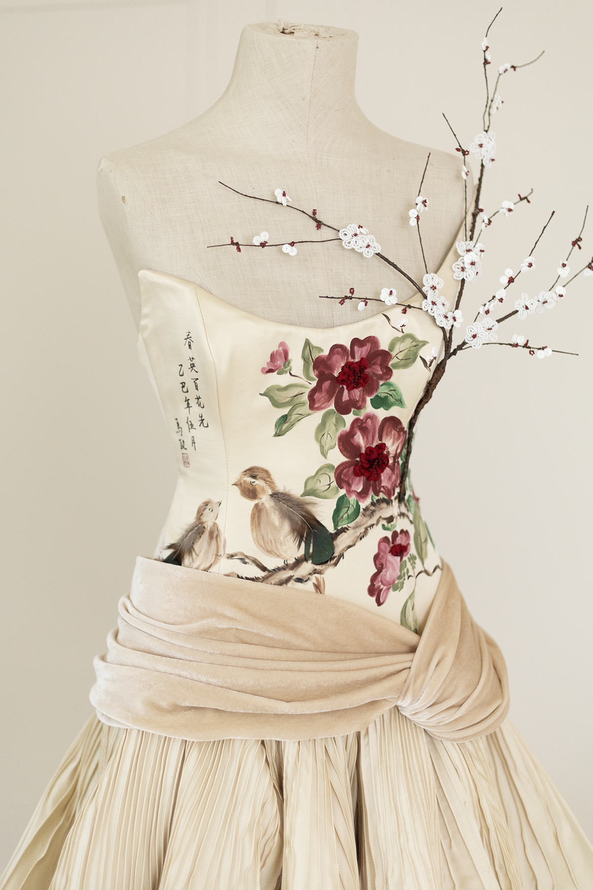 Photo of Christine Chiu Ou Ma Gold Gala 2025 gown.