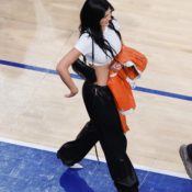Seen Courtside at the Knicks Game: The Anti-Summer Pants Trend That’s Surprisingly Everywhere Right Now