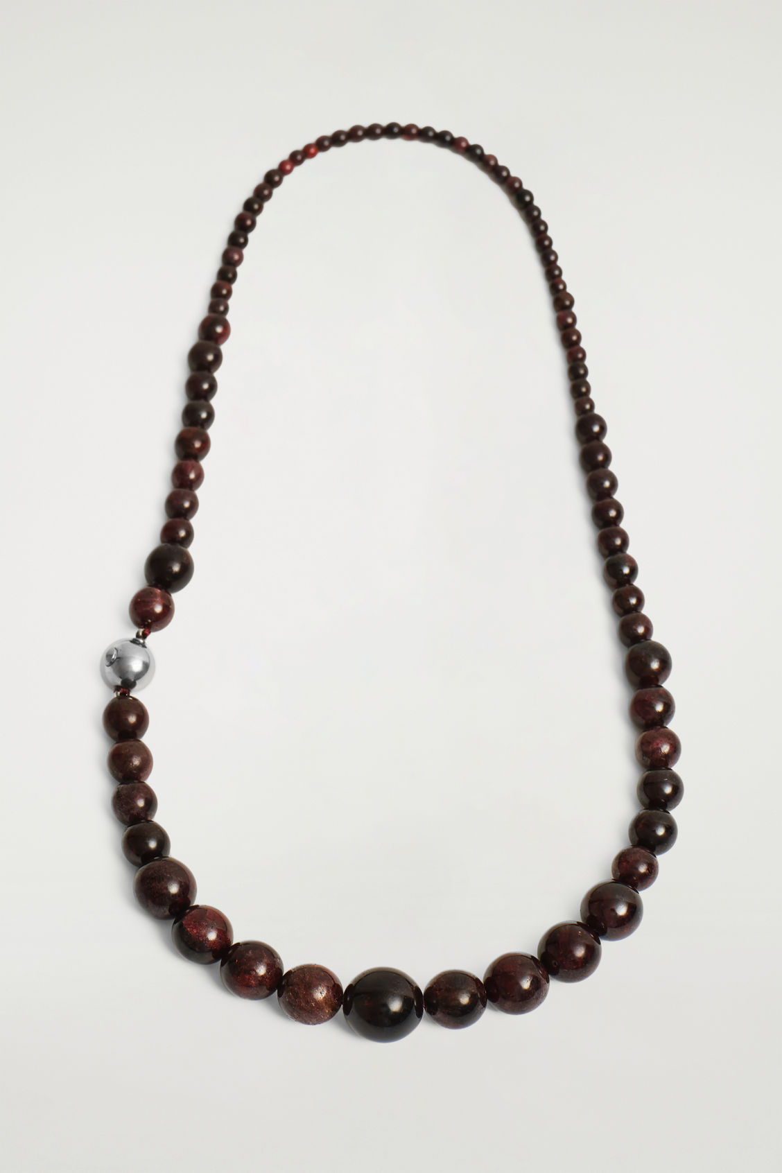 Garnet Beaded Necklace