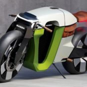 Škoda Unveils Futuristic Slavia B Cafe Racer Concept Inspired by 1899 Icon