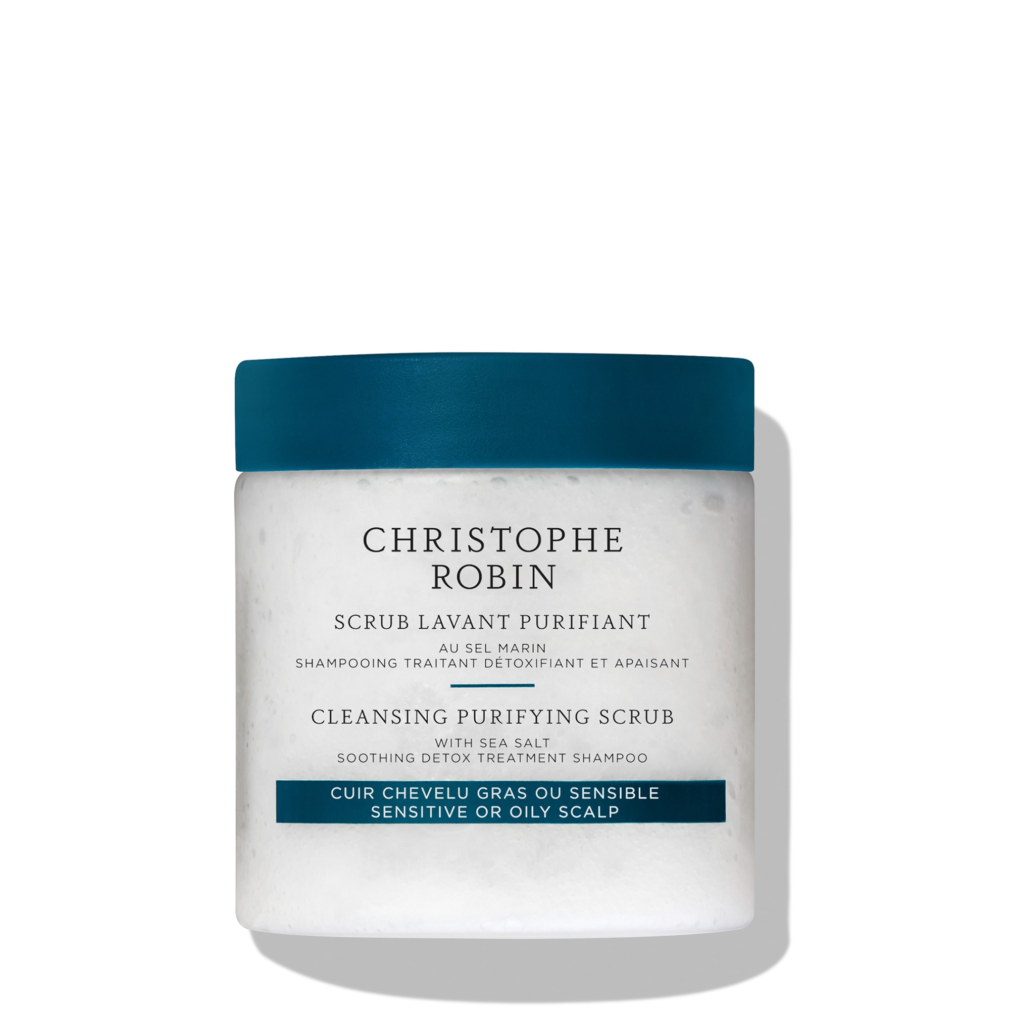 Christophe Robin Cleansing Purifying Scrub With Sea Salt 75ml