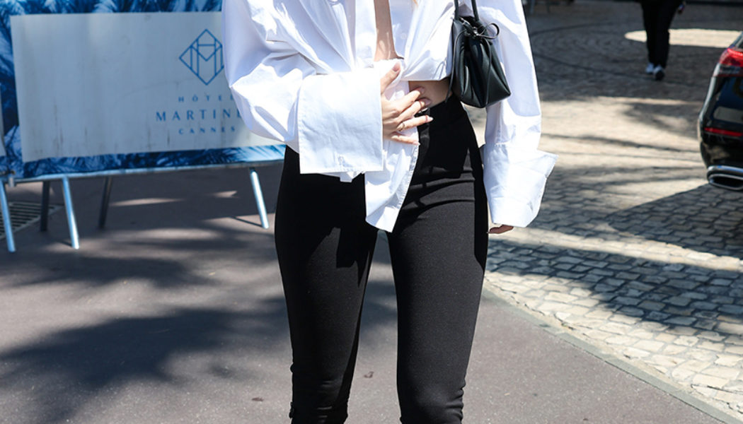 Spotted in France: The Legging Trend Fashion People Are Wearing With Heels