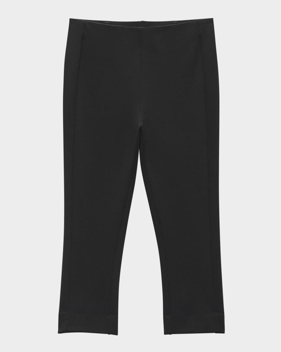 Simone Ponte Pull-On Capri Pants