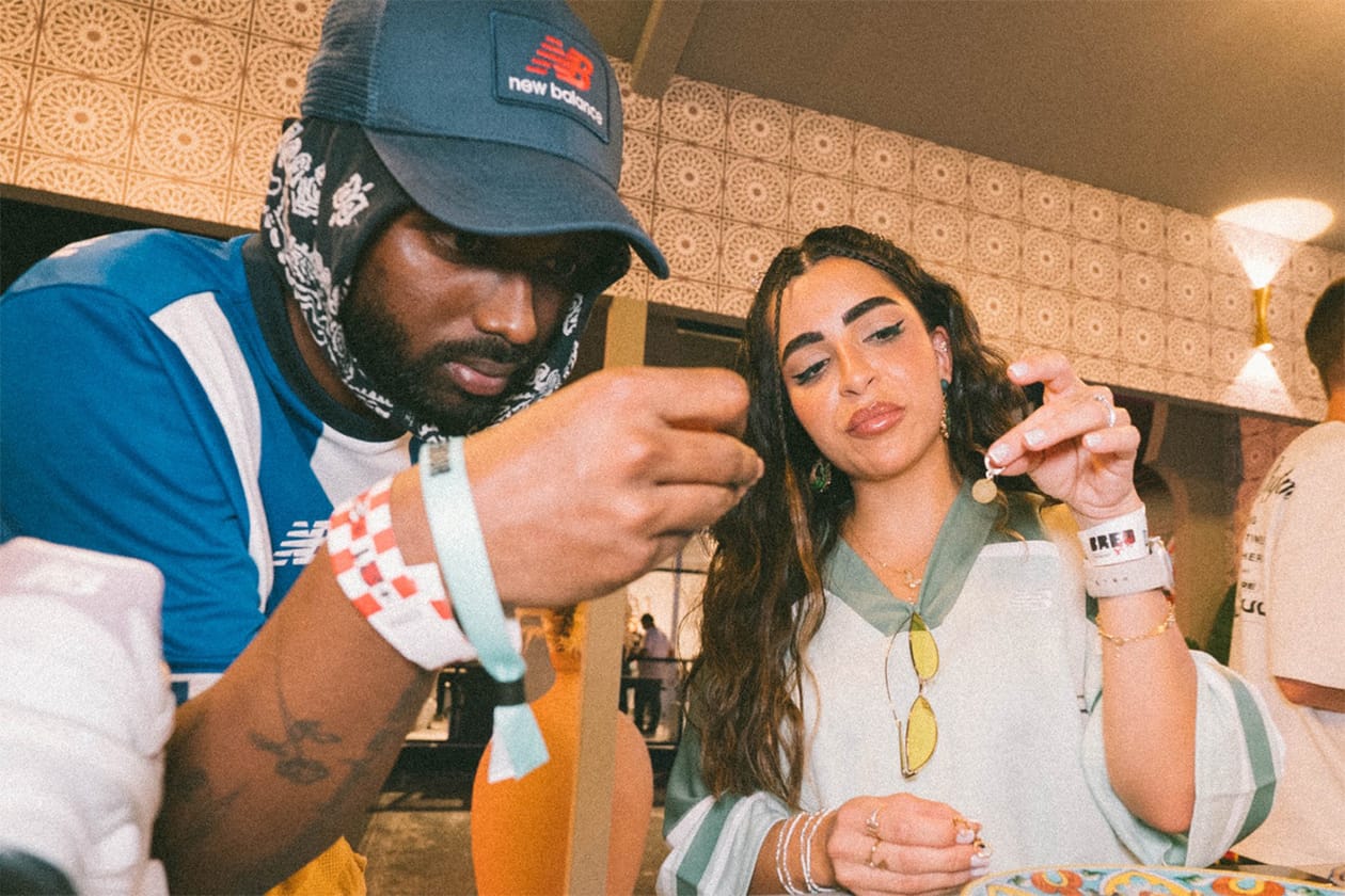 new balance bred abu dhabi mamati moroccan arabic arab concept pop-up customization charms united arab emirates uae sneakers footwear 