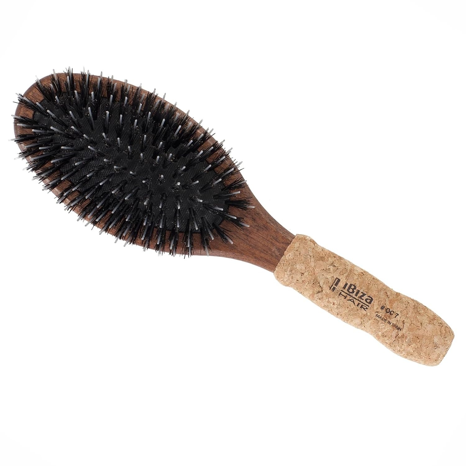 Ibiza Hair, Ibiza Hair Boar Hair Oval Flat Brush 