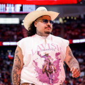 That Mexican OT Gets Flipped Over By A Bull At A Rodeo In Texas