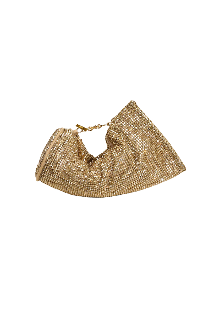 Viera Rhinestone Wristlet - Sand Dollar