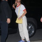 The Non-Boring Trainers and Tee Florence Pugh Just Upgraded Her Basics With