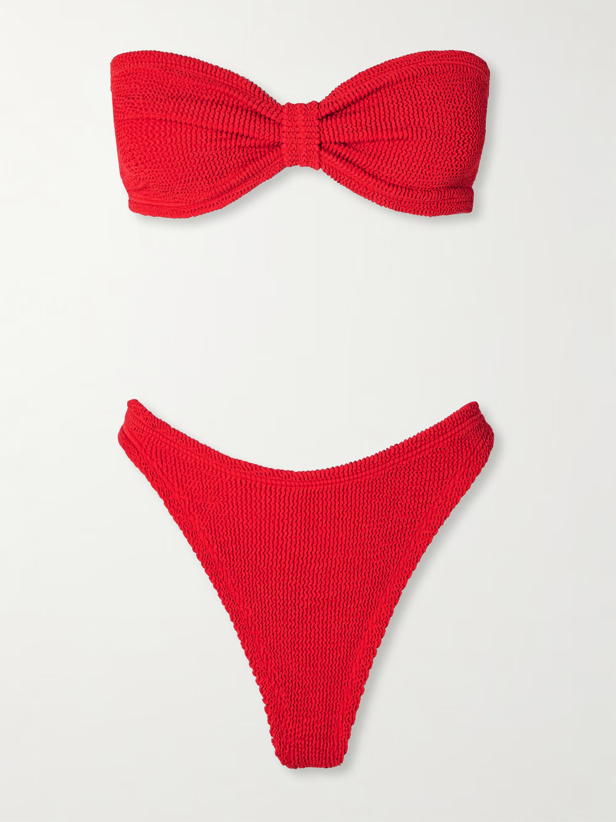 hunza g red bikini