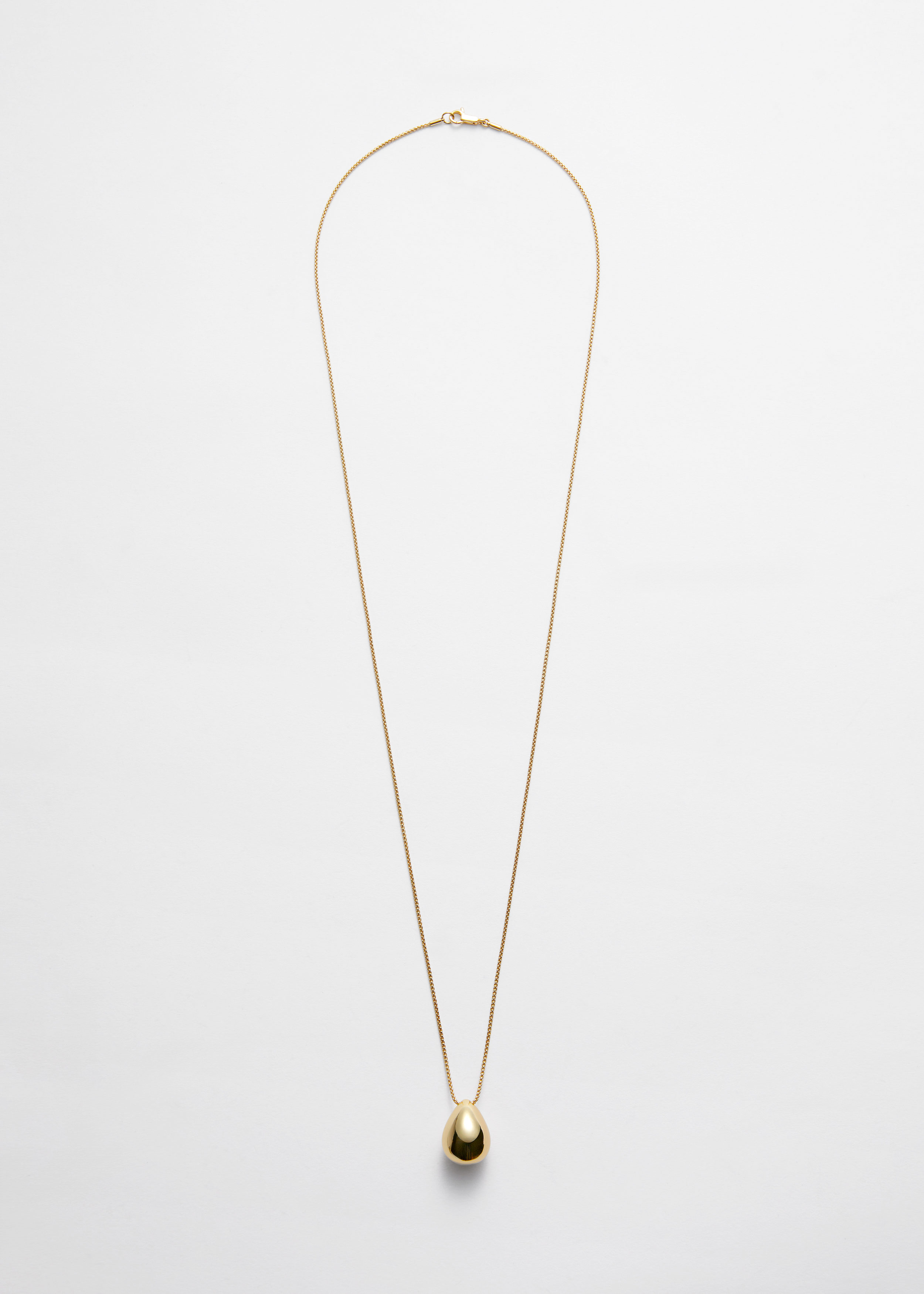 Long Drop-Pendant Necklace