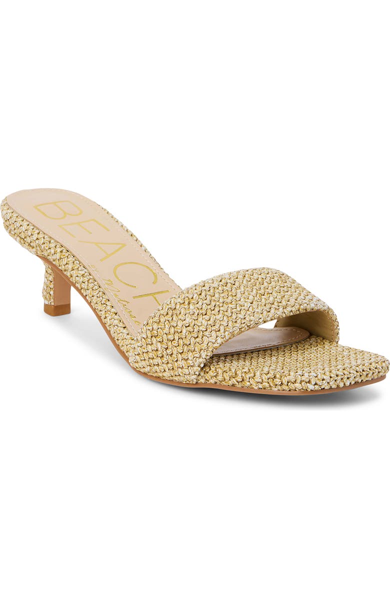 Capricorn Kitten Heel Slide Sandal