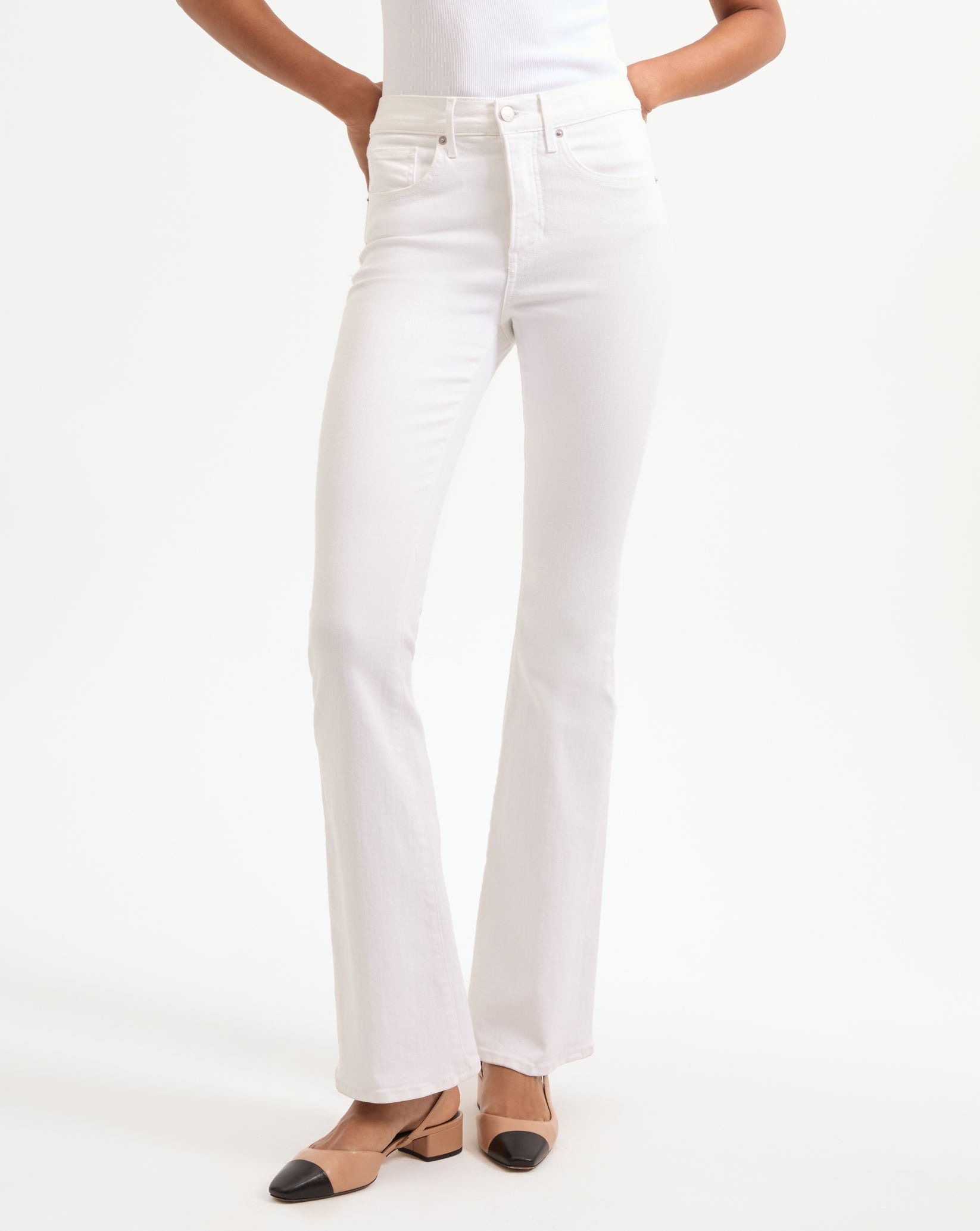 Beverly Skinny-Flare Jeans