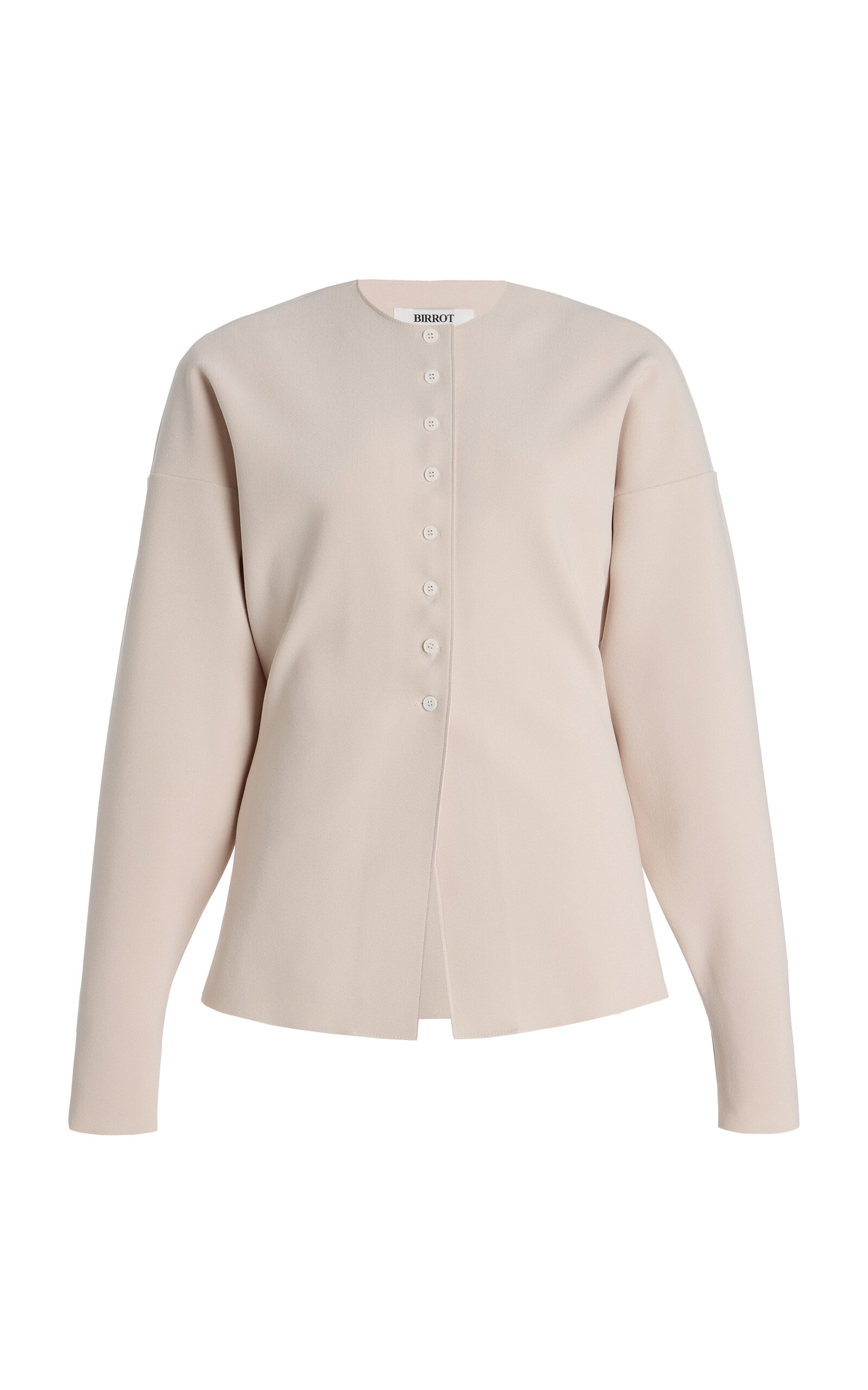 Exclusive Lay2 Bonded-Crepe Cardigan