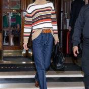 This Is the Exact Flat-Shoe-and-Jean Color Combination Fashion People Will Wear This Fall